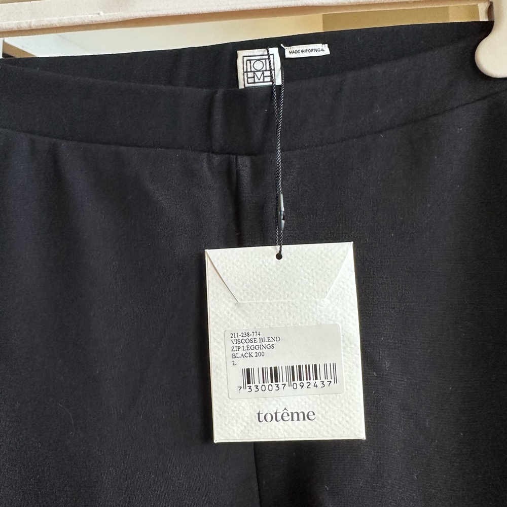 Toteme zip ankle leggings - Picture 2 of 4
